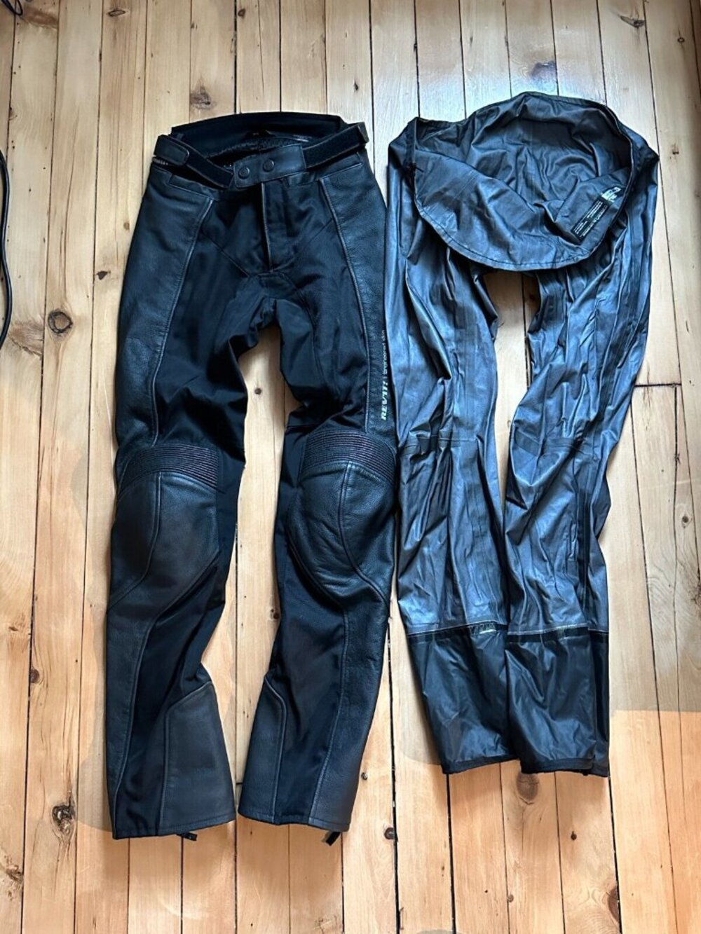 REV'IT! Women's Gear 2/Ignition Leather Motorcycle Pants Size EU34 - Picture 8 of 9